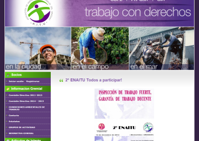 Sitio web para asociación