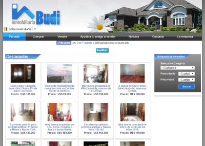 Sitio Web para Inmobiliaria