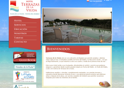 Sitio web para hotel