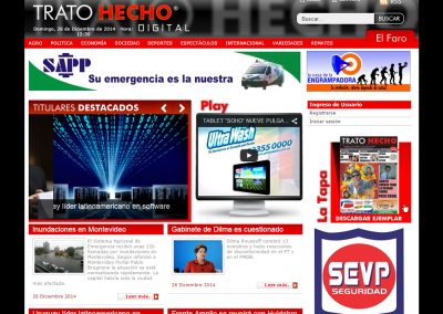 Sitio web para periódico digital